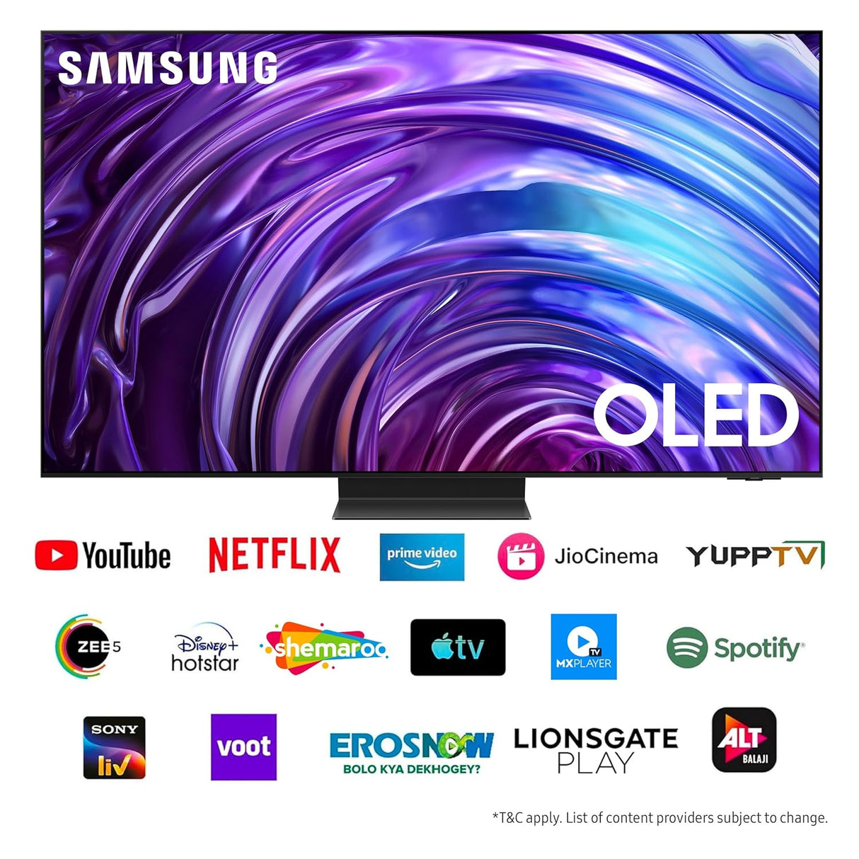 Samsung 138 cm (55 inches) 4K Ultra HD Smart OLED TV QA55S95DAULXL (Graphite Black)