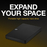 SEAGATE 1TB EXPANSION PORTABLE HDD BLACK