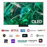 Samsung 138 cm (55 inches) 4K Ultra HD Smart OLED TV QA55S95CAKLXL (Titan Black)