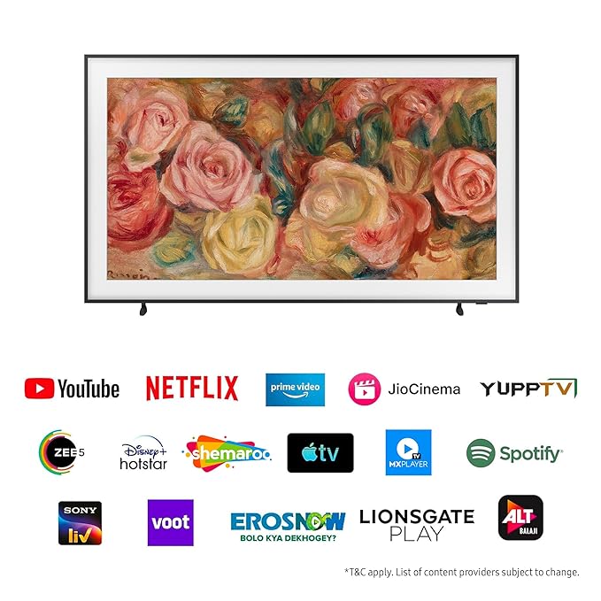 Samsung The Frame 189 cm (75 inch) QLED 4K Ultra HD Smart TV (QA75LS03DA)