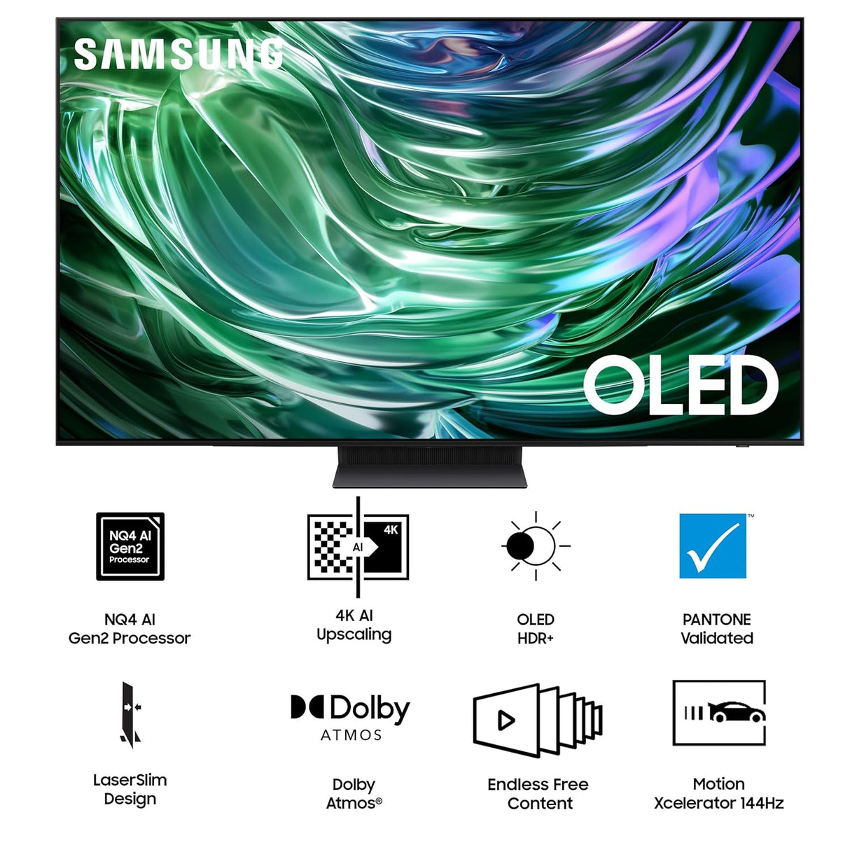 Samsung 65 Inch OLED 4K Smart TV (QA65S90DA)