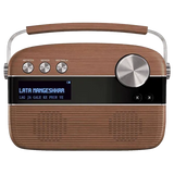 SAREGAMA Carvaan 6W Portable Bluetooth Speaker (5 Hours Playtime, Oakwood Brown)