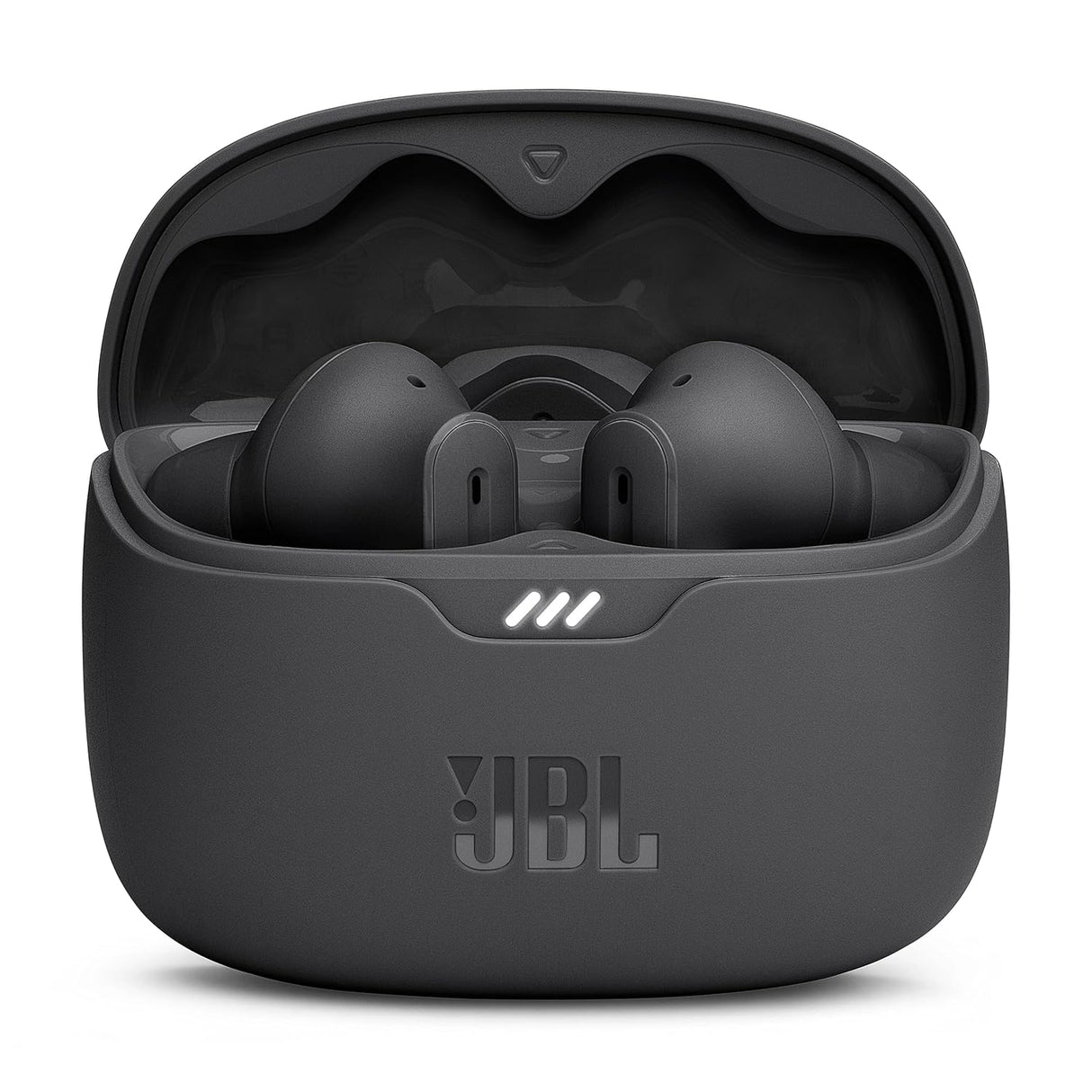 JBL Tune Beam In Ear Wireless TWS Earbuds with Mic, ANC Earbuds, Customized Extra Bass with Headphones App, 48 Hrs Battery, Quick Charge, 4-Mics, IP54, Ambient Aware & Talk-Thru, Bluetooth 5.3 (Black)