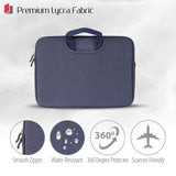 Neopack Handle Sleeve/Slim Bag for All 13 Inch Laptops/MacBook Pro & Air 13.3 inch - Blue (HP, Apple MacBook, Sony, Samsung, Lenovo, IBM, Asus, Toshiba, Compaq, Acer)