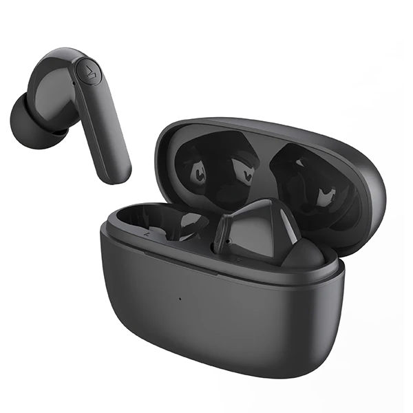 boAt Airdopes 138 Pro TWS Earbuds with Environmental Noise Cancellation (IPX5 Water Resistant, Upto 45 Hours Playback, Active Black)