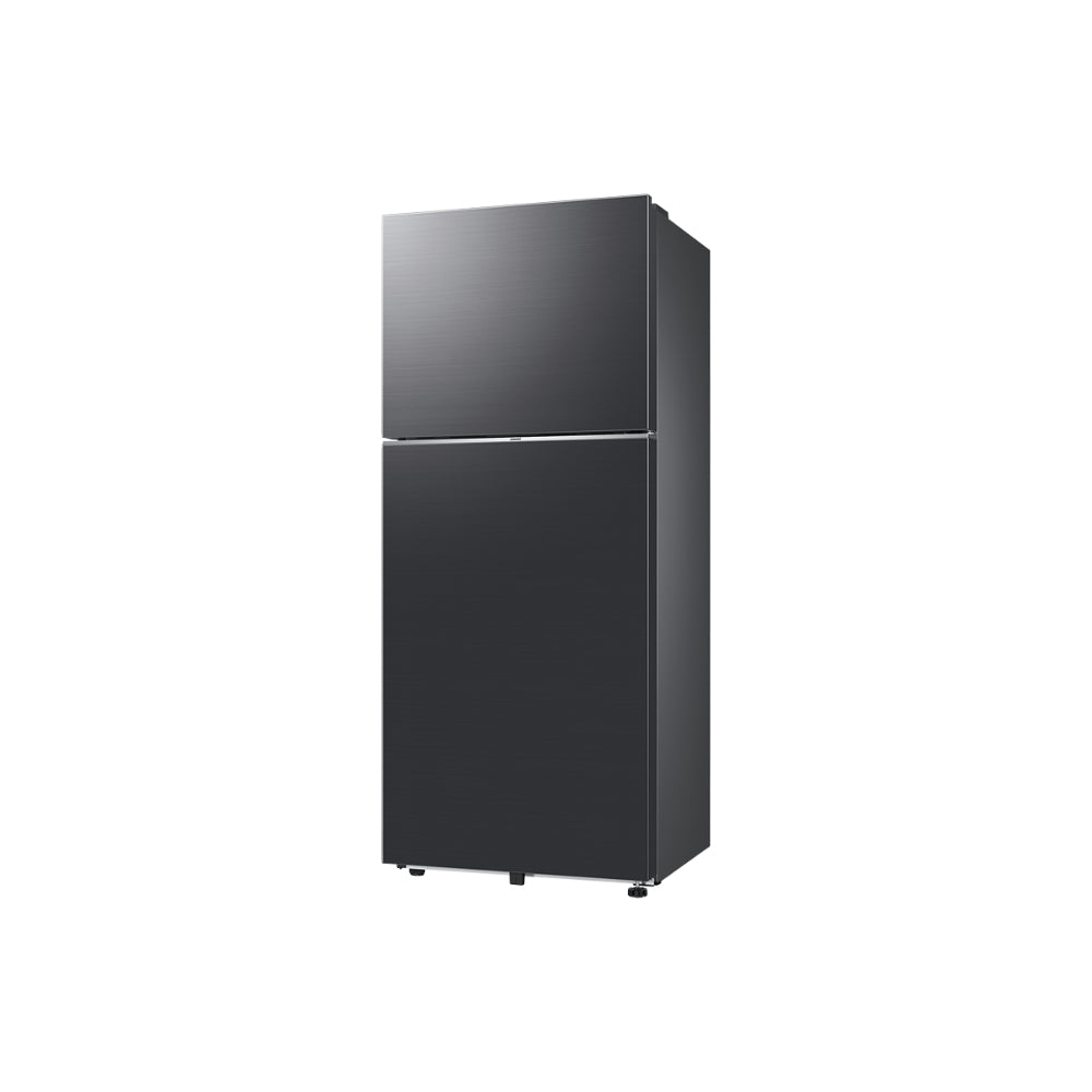 SAMSUNG 396 Litres 2 Star Frost Free Double Door Smart Wifi Enabled Refrigerator with Digital Inverter Compressor (Black Matt)