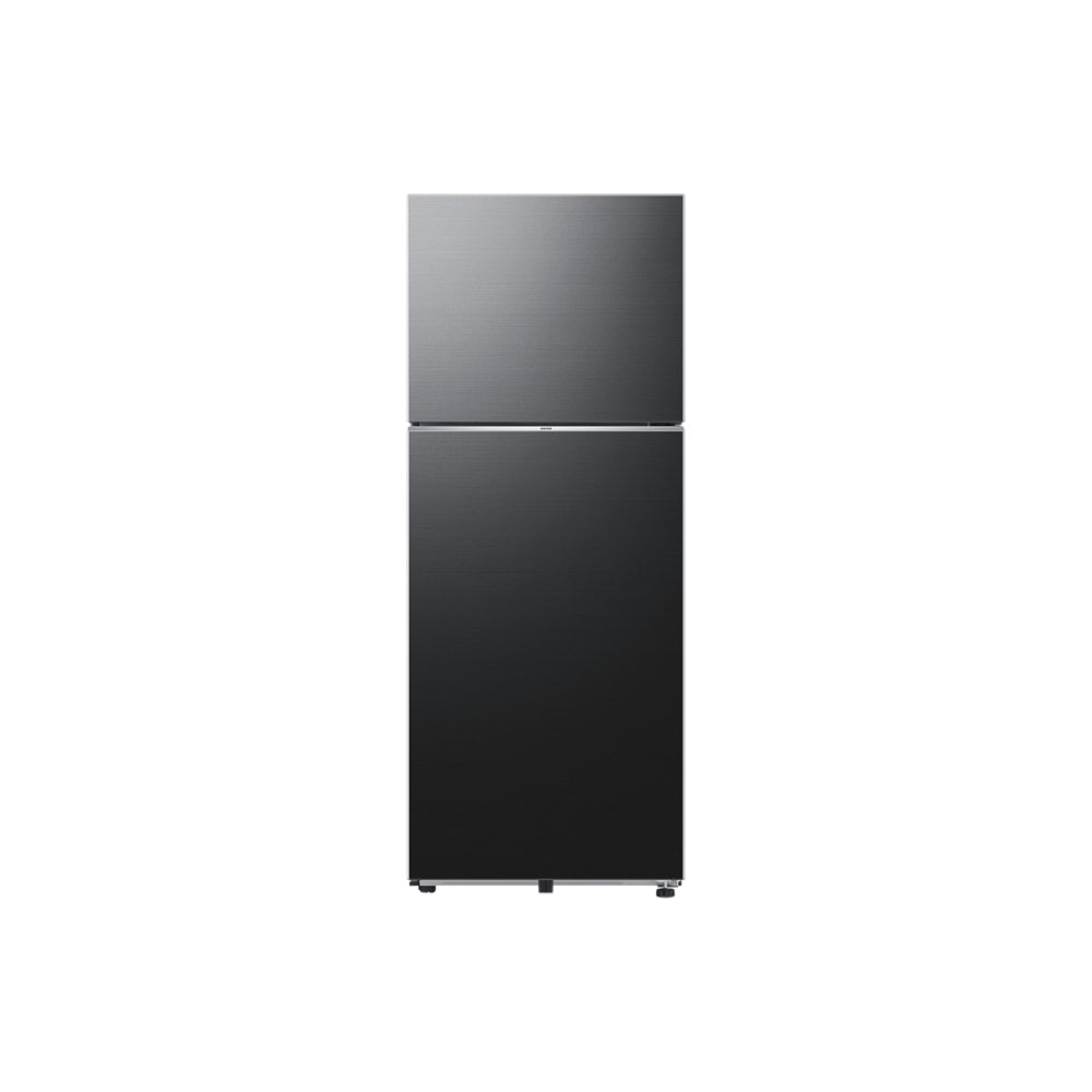 Samsung 419 Litres 3 Star Frost Free Double Door Refrigerator with Digital Inverter Compressor (RT45DG6A4DBXHL, Luxe Black)