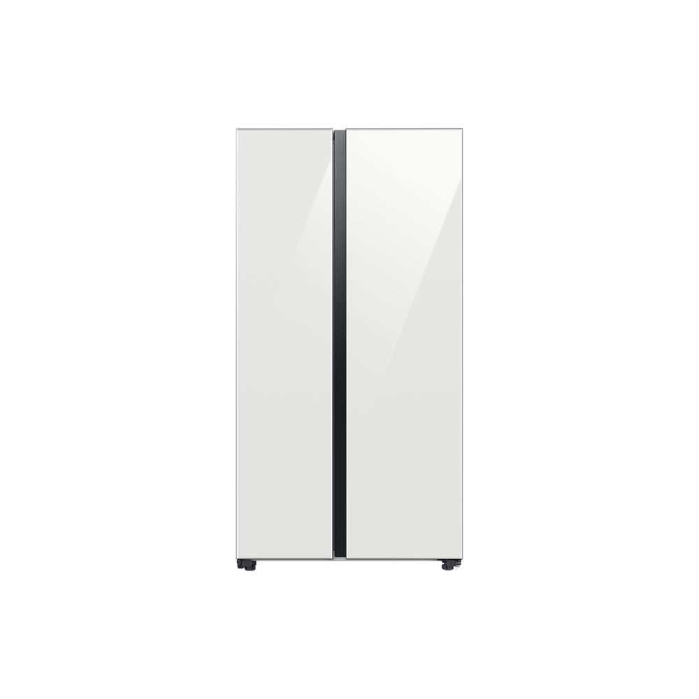 SAMSUNG 653 Litres 3 Star Frost Free Side by Side Door Smart Wifi Enabled Refrigerator with Twin Cooling Plus Technology (Clean White)