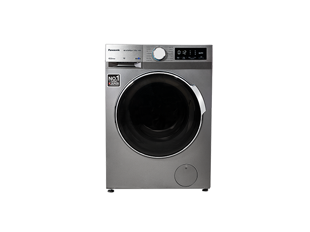 Panasonic 7 kg Fully Automatic Front Load Washing Machine (NA-147MR2L01, Dark Silver)