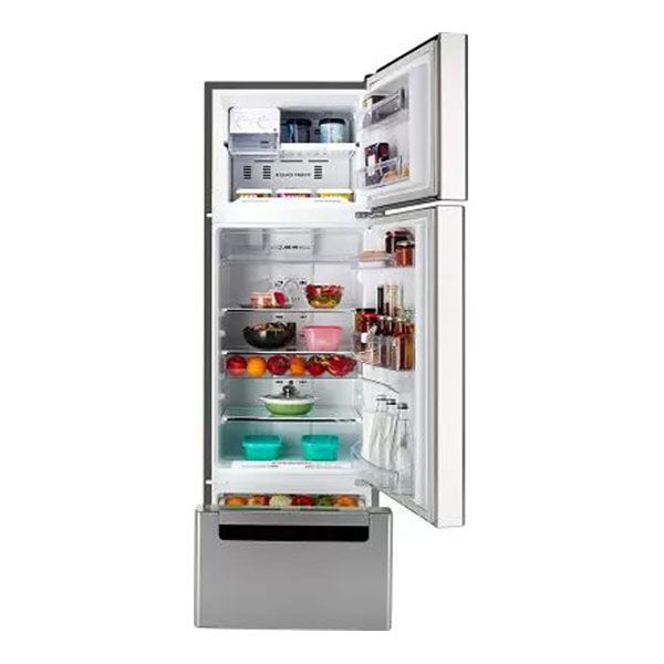 Whirlpool FP 263D Protton Roy 215 Litres Frost Free Triple Door Refrigerator with 6th Sense ActiveFresh Technology (Alpha Steel)